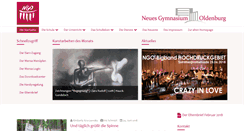 Desktop Screenshot of neuesgymnasium.de